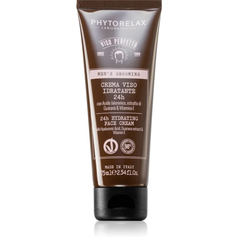 Phytorelax Laboratories Men's Grooming Viso Perfetto vlažilna krema za obraz za moške 75 ml