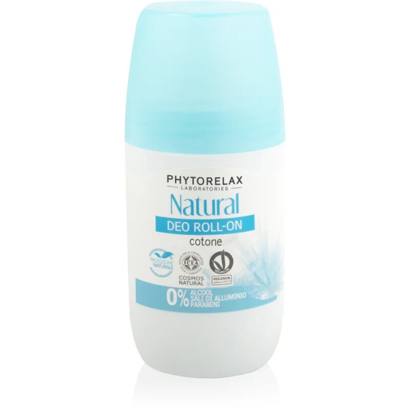 Phytorelax Laboratories Natural deodorant roll-on brez aluminijevih soli 50 ml