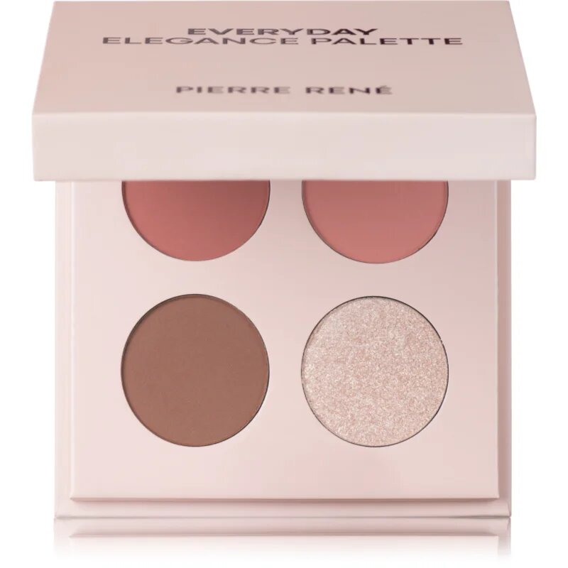 Pierre René Everyday Elegance Palette paleta senčil za oči odtenek Rose 1 kos