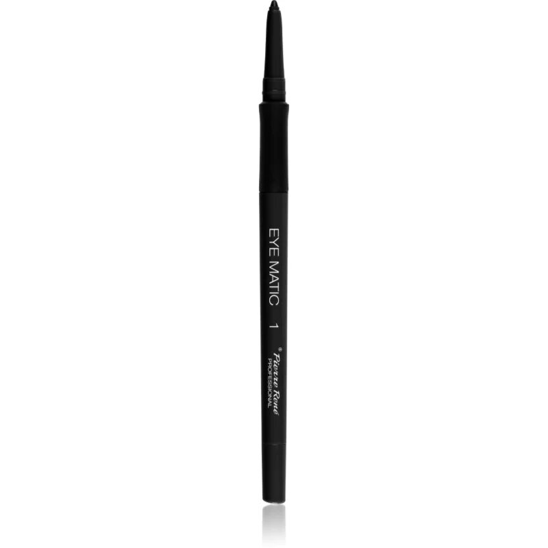 Pierre René Eyes Eyepencil samodejni svinčnik za oči vodoodporna odtenek 01 Black 04 g
