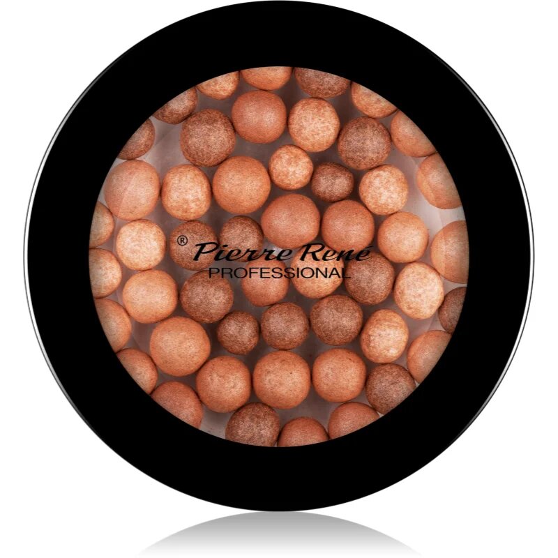 Pierre René Face bronzer v kroglicah za dolgoobstojen učinek odtenek 04 Natural 20 g
