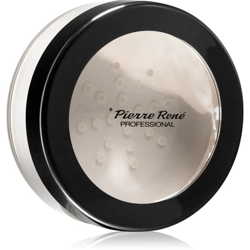 Pierre René Professional Velvet Matte matirajoč puder v prahu odtenek Transparent 12 g
