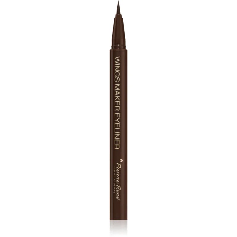 Pierre René Professional Wings Maker vodoodporni svinčnik za oči odtenek Brown 05 ml