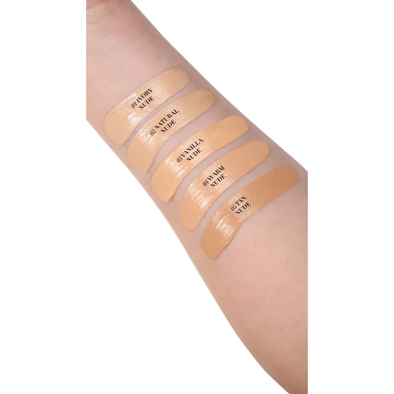 Pierre René Skin Elixir žametni tekoči puder SPF 30 odtenek no.02 Natural Nude 25 ml
