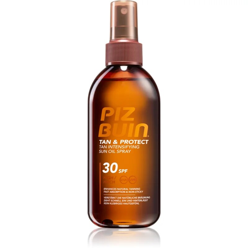 Piz Buin Tan & Protect zaščitno olje za pospešitev porjavelosti SPF 30 150 ml
