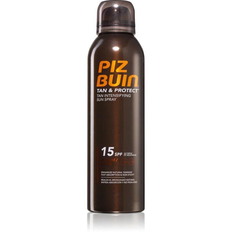 Piz Buin Tan & Protect zaščitno pršilo pospešujoči porjavitev SPF 15 150 ml