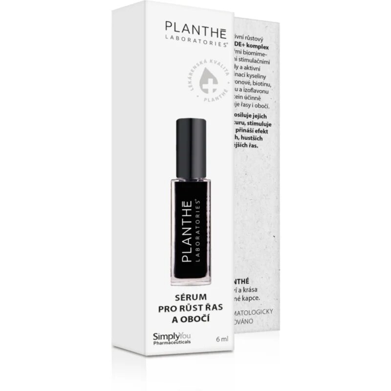 PLANTHÉ Eyelash and Eyebrow Growth Serum serum za trepalnice in obrvi 6 ml