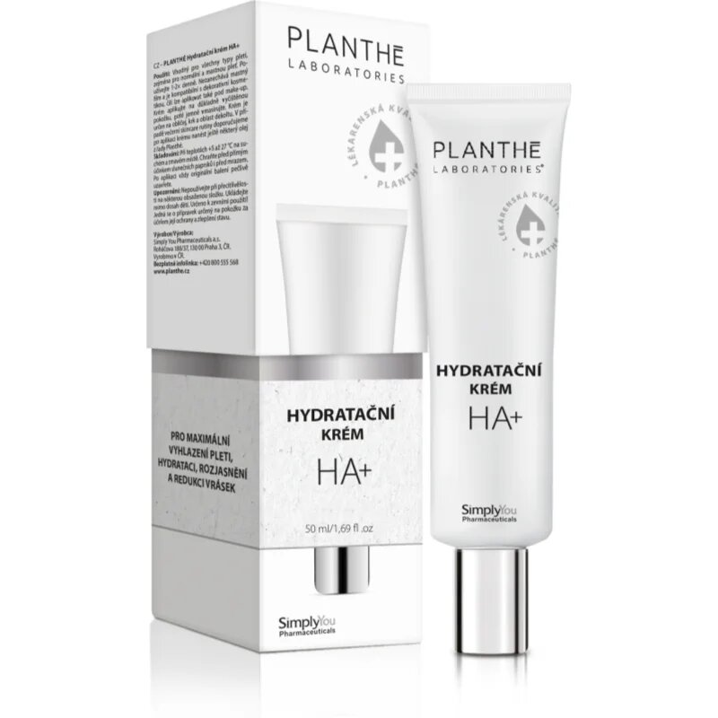 PLANTHÉ Moisturizing Face Cream HA+ vlažilna krema 50 ml