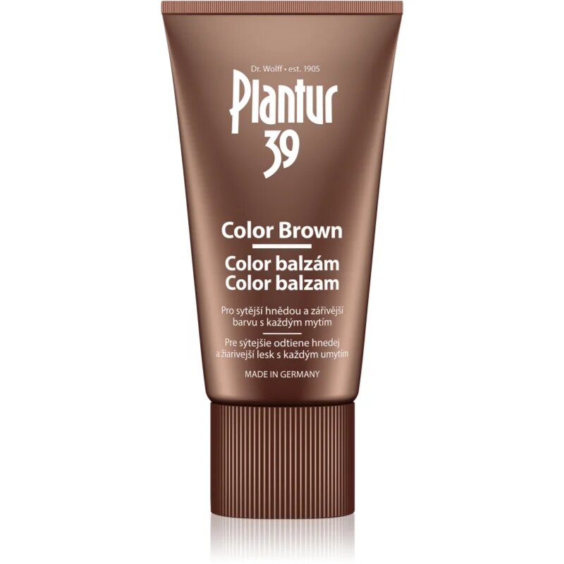 Plantur 39 Color Brown kofeinski balzam za rjave lase 150 ml