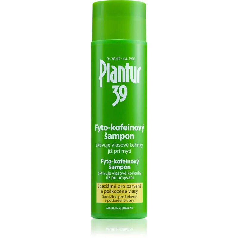 Plantur 39 kofeinski šampon za barvane in poškodovane lase 250 ml