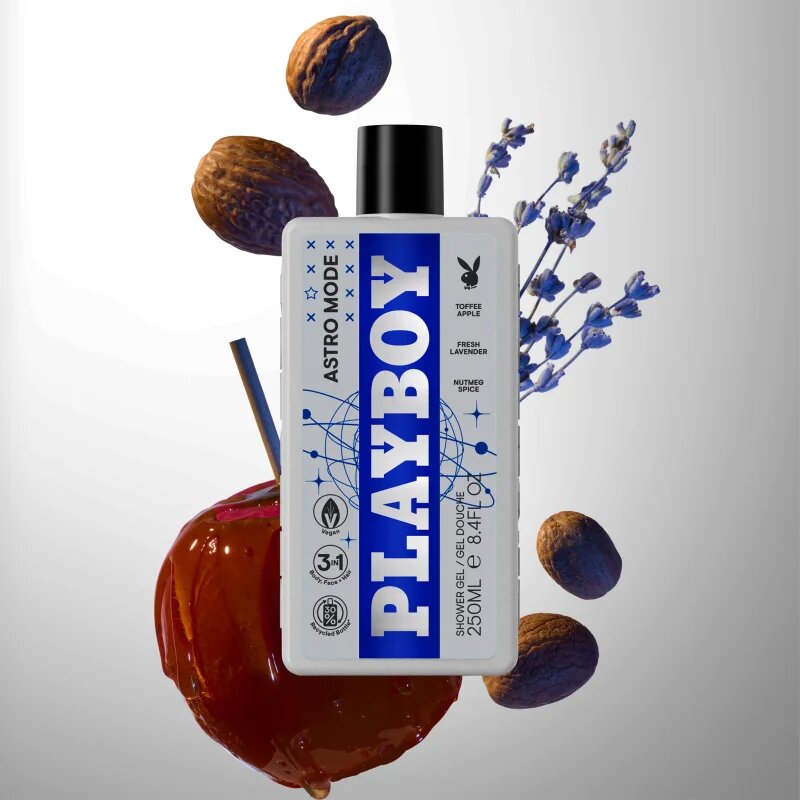 Playboy Astro Mode gel za prhanje 3v1 za moške 250 ml