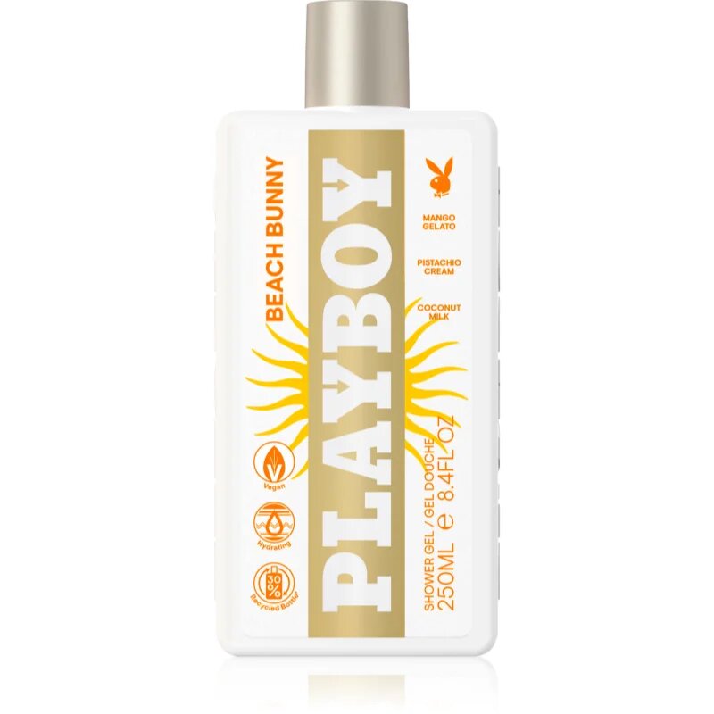 Playboy Beach Bunny gel za prhanje za ženske 250 ml