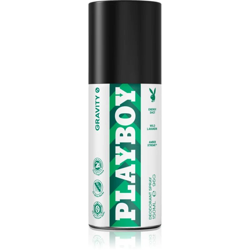 Playboy Gravity 0 dezodorant za moške 150 ml