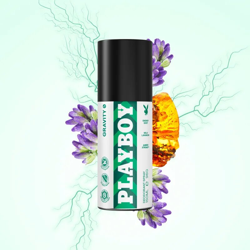 Playboy Gravity 0 dezodorant za moške 150 ml
