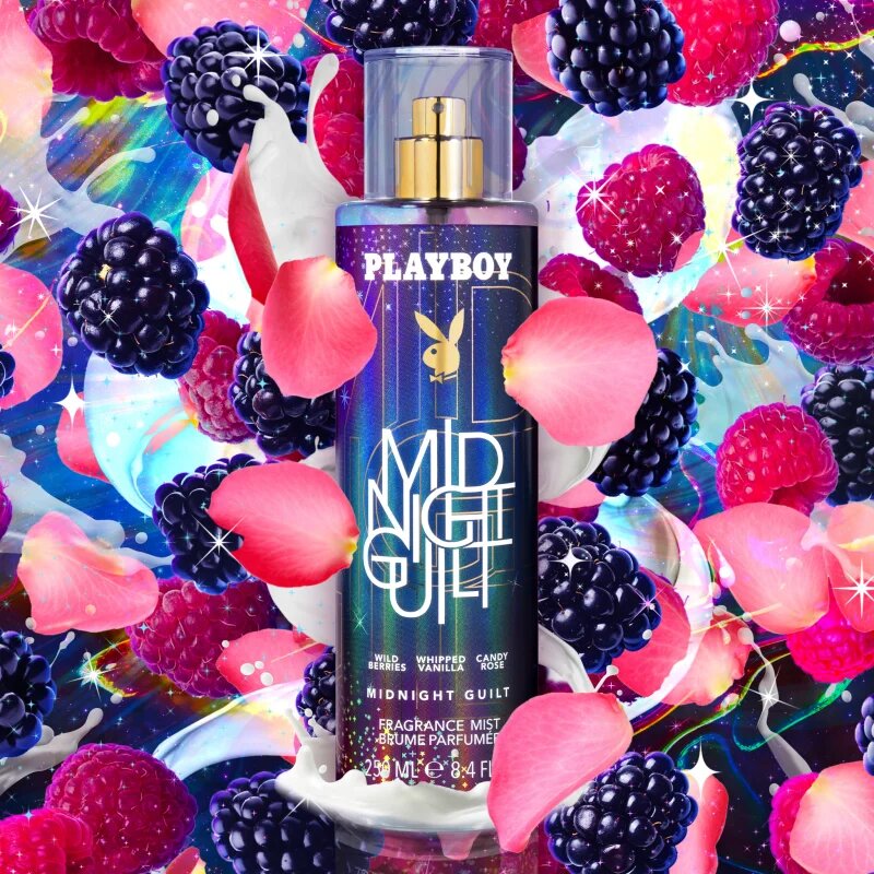 Playboy Midnight Guilt pršilo za telo za ženske 250 ml