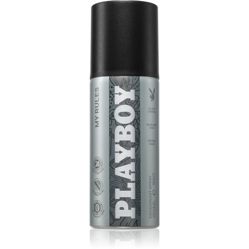Playboy My Rules dezodorant za moške 150 ml