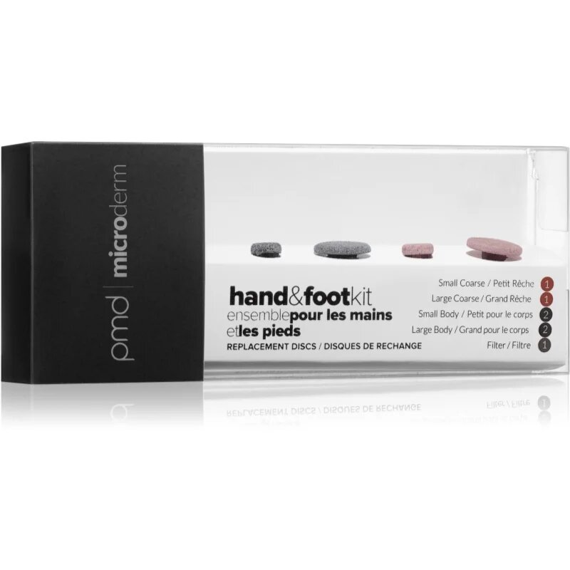 PMD Beauty Replacement Discs Hand & Foot Kit rezervni mikrodermabrazivni diski 7 kos