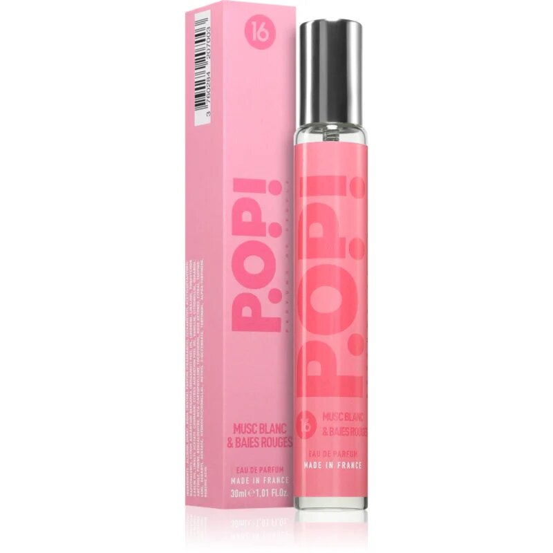 POP! Musc Blanc et Baies Rouges parfumska voda uniseks 30 ml