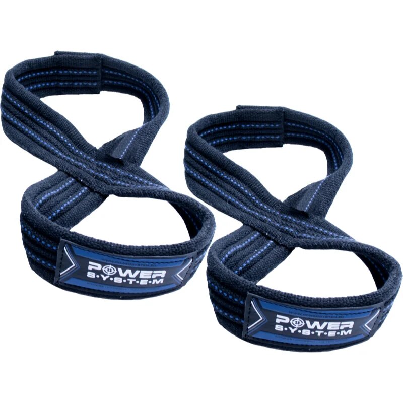 Power System Figure 8 Straps uteži barva Blue S/M 2 kos