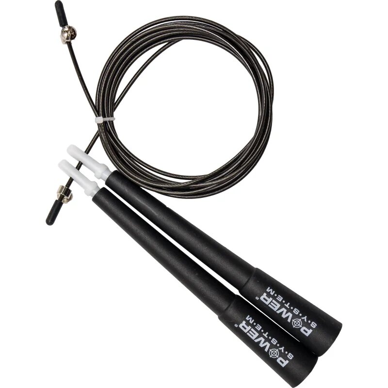 Power System Jump Rope kolebnica barva Black 1 kos