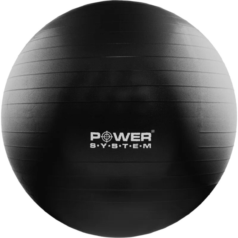 Power System Pro Gymball gimnastična žoga barva Black 75 cm