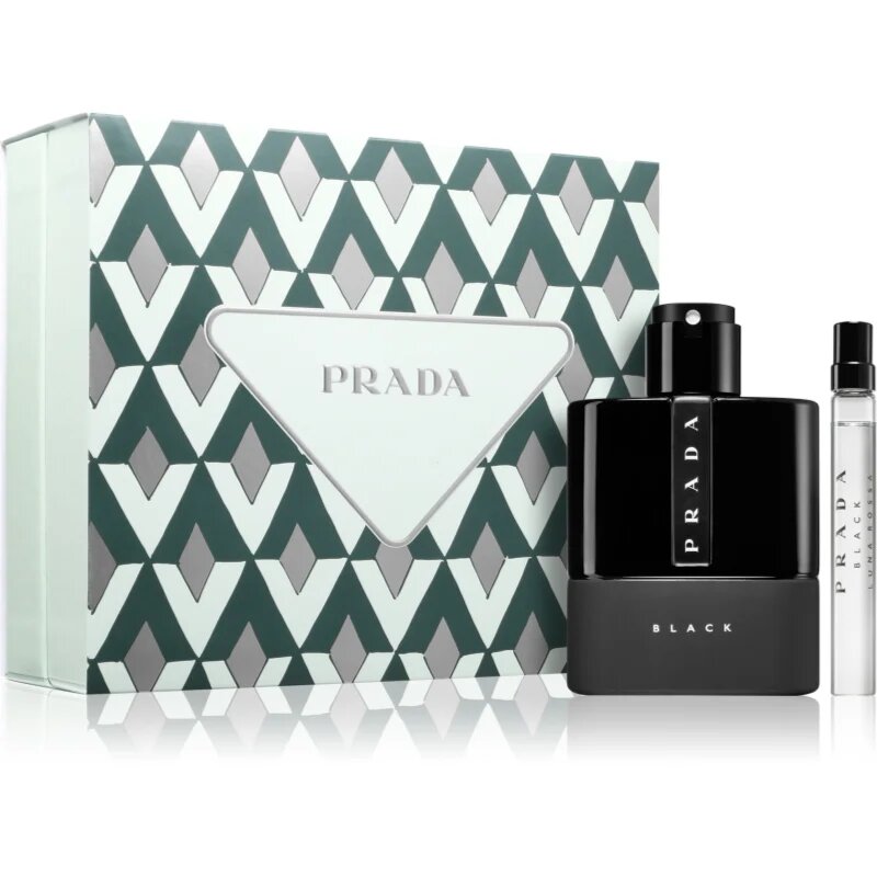 Prada Luna Rossa Black darilni set za moške