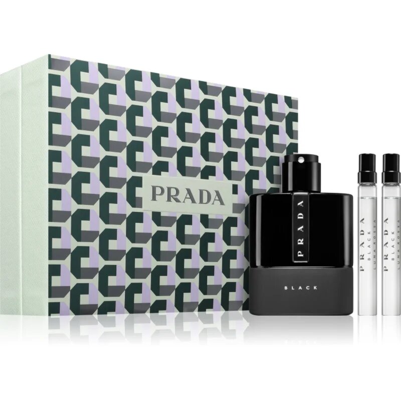 Prada Luna Rossa Black darilni set za moške