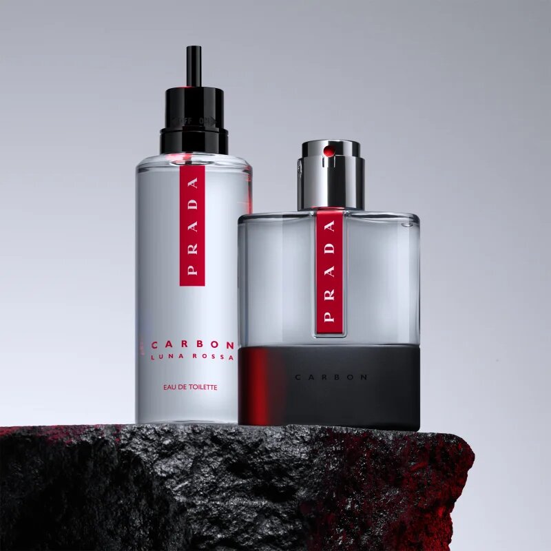 Prada Luna Rossa Carbon toaletna voda nadomestno polnilo za moške Refill 150 ml