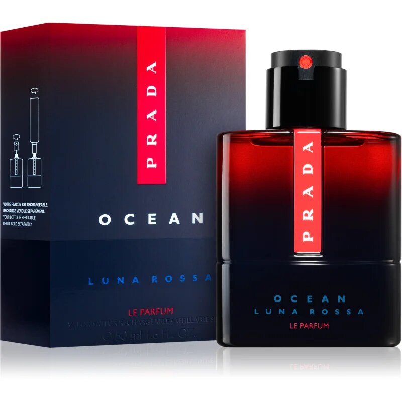 Prada Luna Rossa Ocean parfum polnilni za moške 50 ml