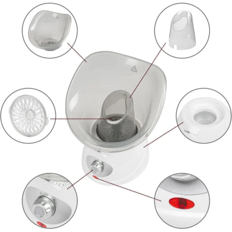 ProfiCare Clatronic GS 3656 savna za obraz 1 kos