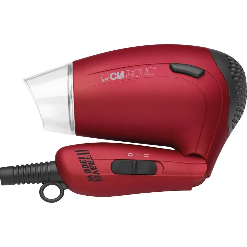 ProfiCare Clatronic HTD 3429 potovalni sušilnik za lase Red 1 kos