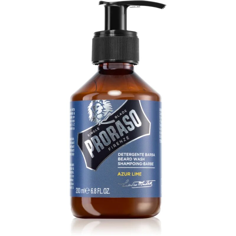 Proraso Azur Lime šampon za brado 200 ml