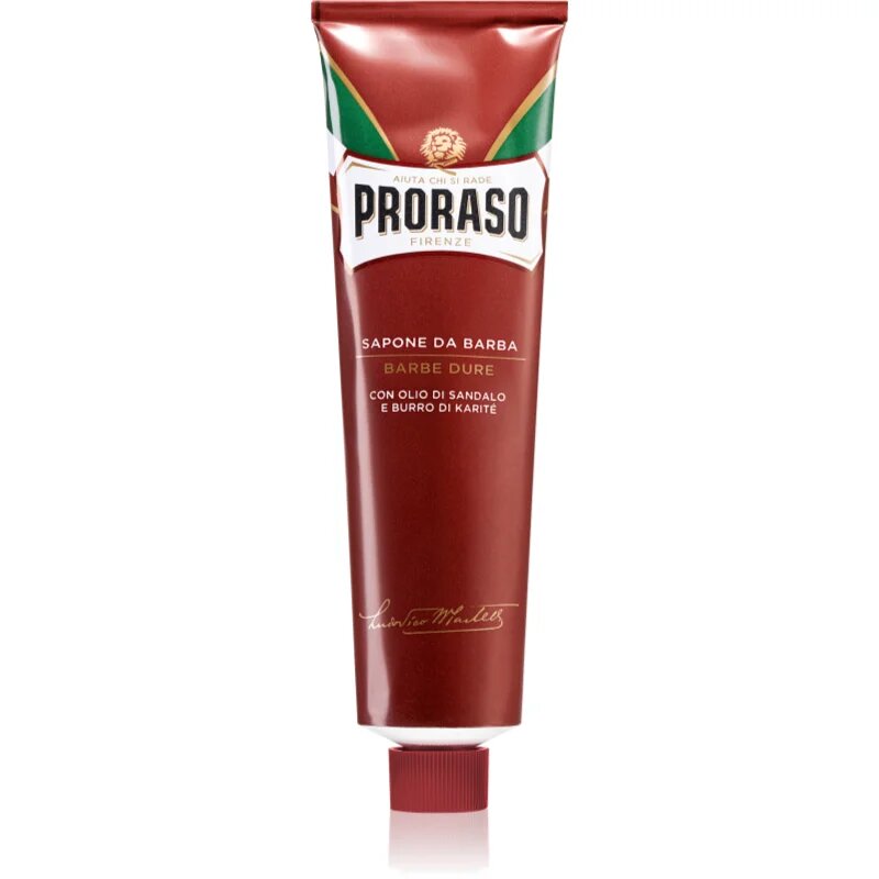 Proraso Coarse Beards milo za britje za trdo brado v tubici 150 ml