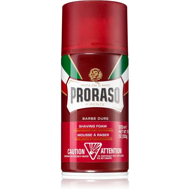 Proraso Coarse Beards pena za britje s hranilnim učinkom 300 ml