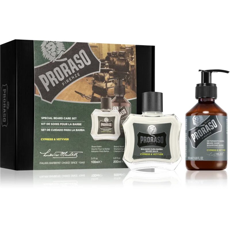 Proraso Cypress & Vetyver darilni set za moške
