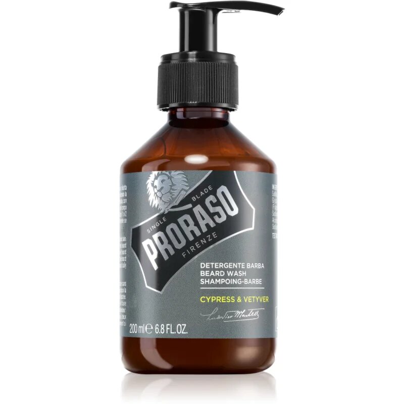 Proraso Cypress & Vetyver šampon za brado 200 ml