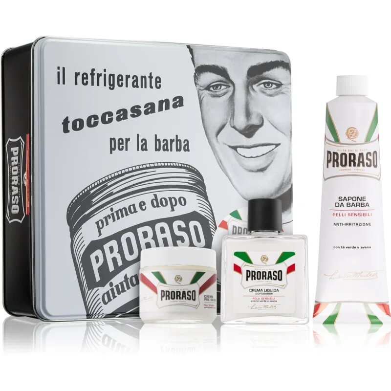 Proraso Sensitive Skin set za britje za moške