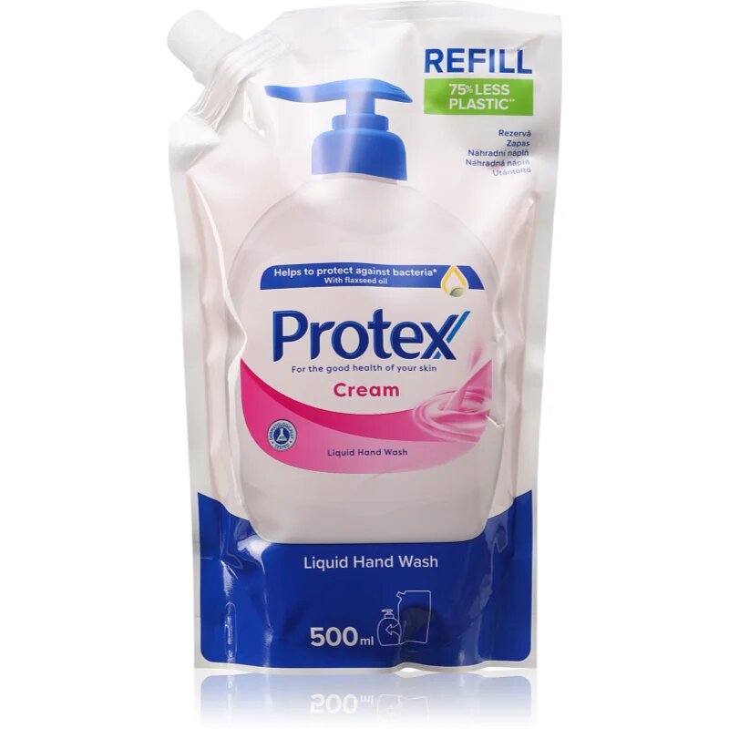 Protex Cream tekoče milo za roke nadomestno polnilo 500 ml