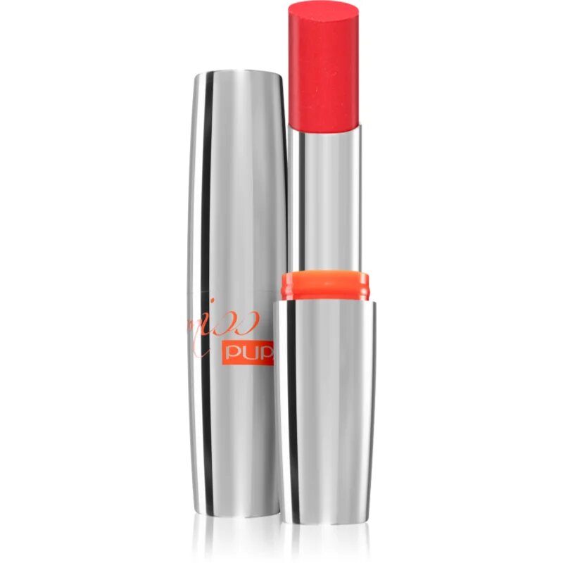 PUPA Milano Miss Pupa Ultra Shiny Lipstick vlažilna sijoča šminka odtenek 500 - Love Pearly Red 2.4 ml