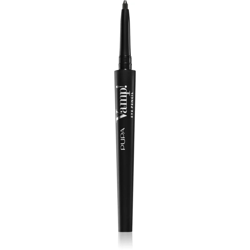 PUPA Milano Vamp! Eye Pencil vodoodporni svinčnik za oči 2 v 1 odtenek 100 - Iconic Black 0.35 g