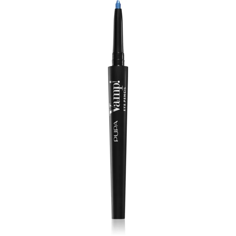 PUPA Milano Vamp! Eye Pencil vodoodporni svinčnik za oči 2 v 1 odtenek 403 Eccentric Blue 0.35 g