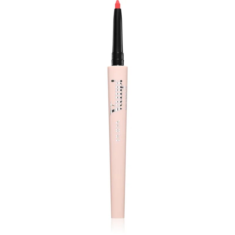PUPA Milano Vamp! Lip Pencil vodoodporni svinčnik za ustnice 2 v 1 odtenek 010 Sunny Red 0.35 g