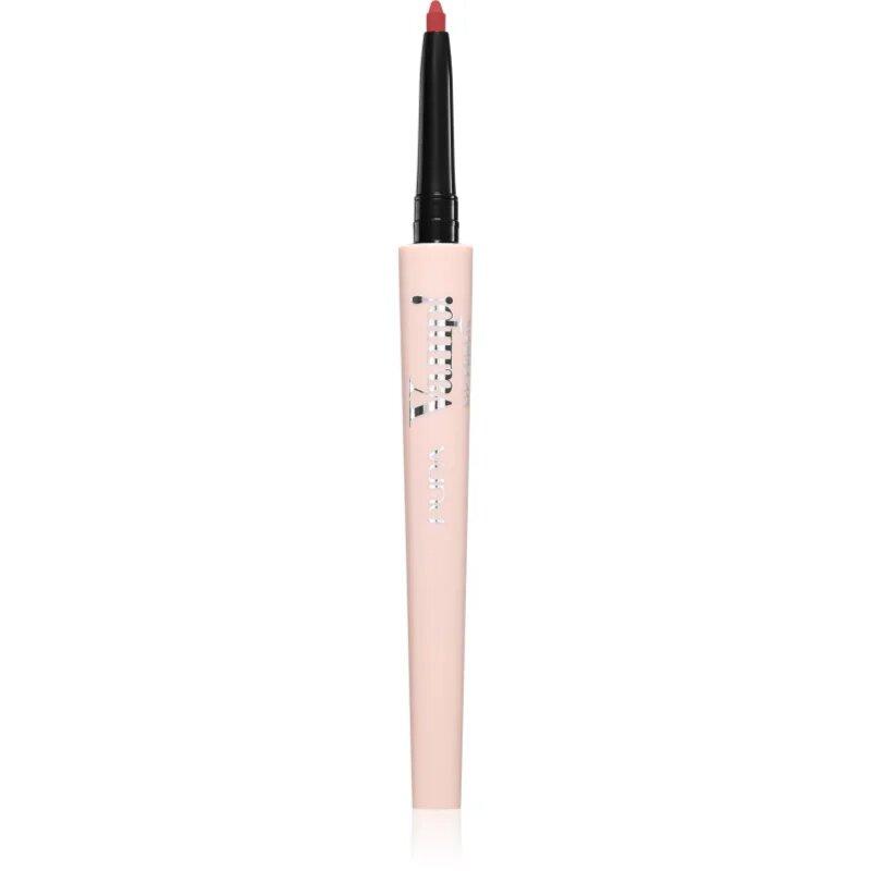 PUPA Milano Vamp! Lip Pencil vodoodporni svinčnik za ustnice 2 v 1 odtenek 012 Intense Red 0.35 g