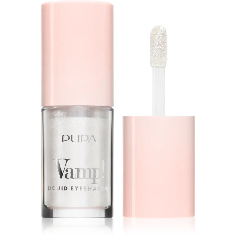 PUPA Milano Vamp! Liquid Eyeshadow tekoče senčilo za oči odtenek 001 Snow 4 ml