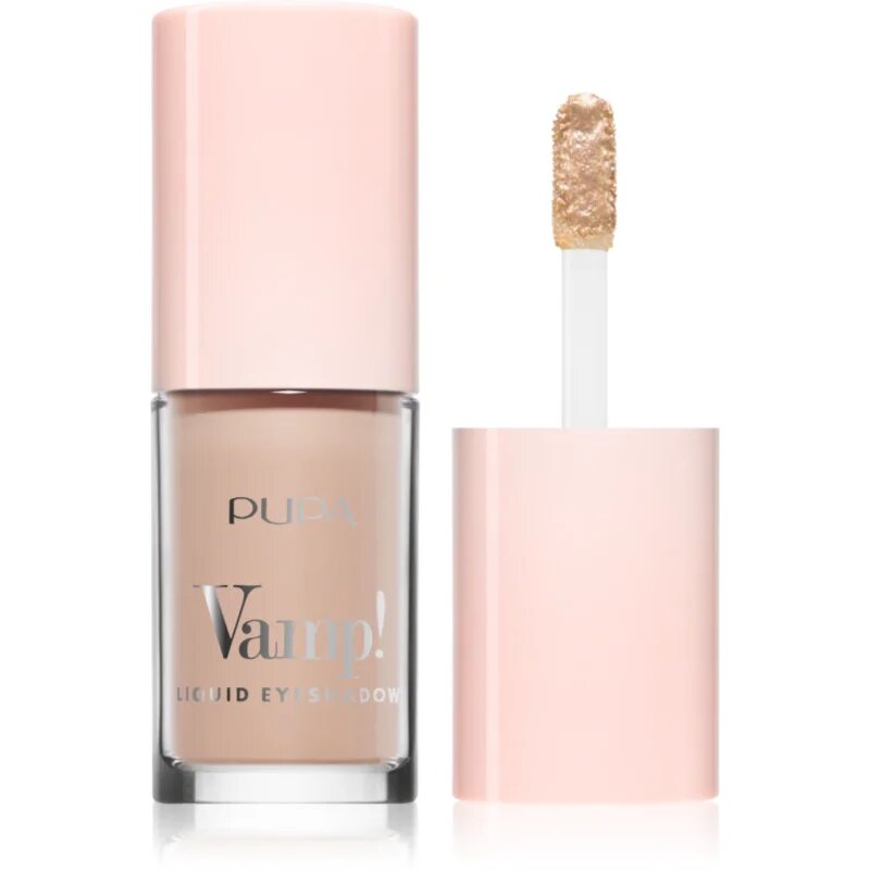 PUPA Milano Vamp! Liquid Eyeshadow tekoče senčilo za oči odtenek 009 Cream 4 ml