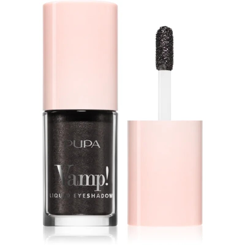 PUPA Milano Vamp! Liquid Eyeshadow tekoče senčilo za oči odtenek Anthracite 4 ml