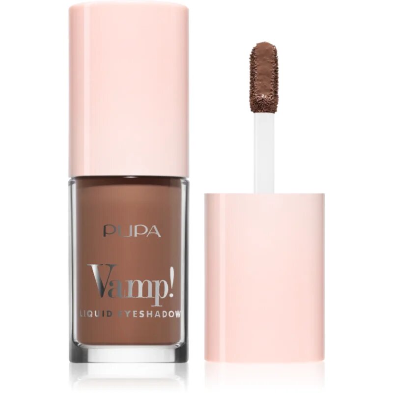 PUPA Milano Vamp! Liquid Eyeshadow tekoče senčilo za oči odtenek Mocha 4 ml