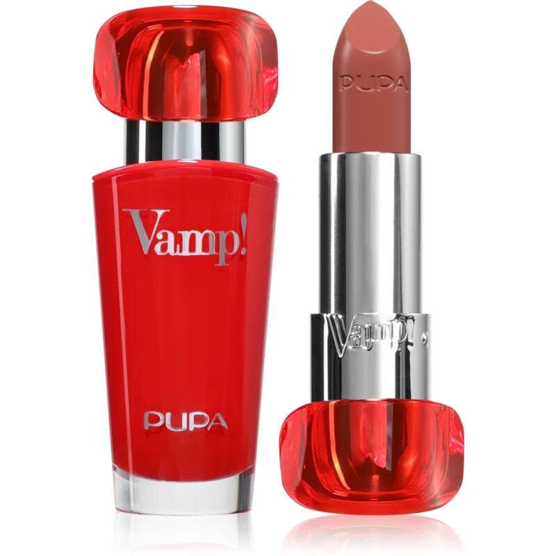 PUPA Milano Vamp! Luminous Lipstick šminka za polne ustnice odtenek 107 Rosewood 3.5 g