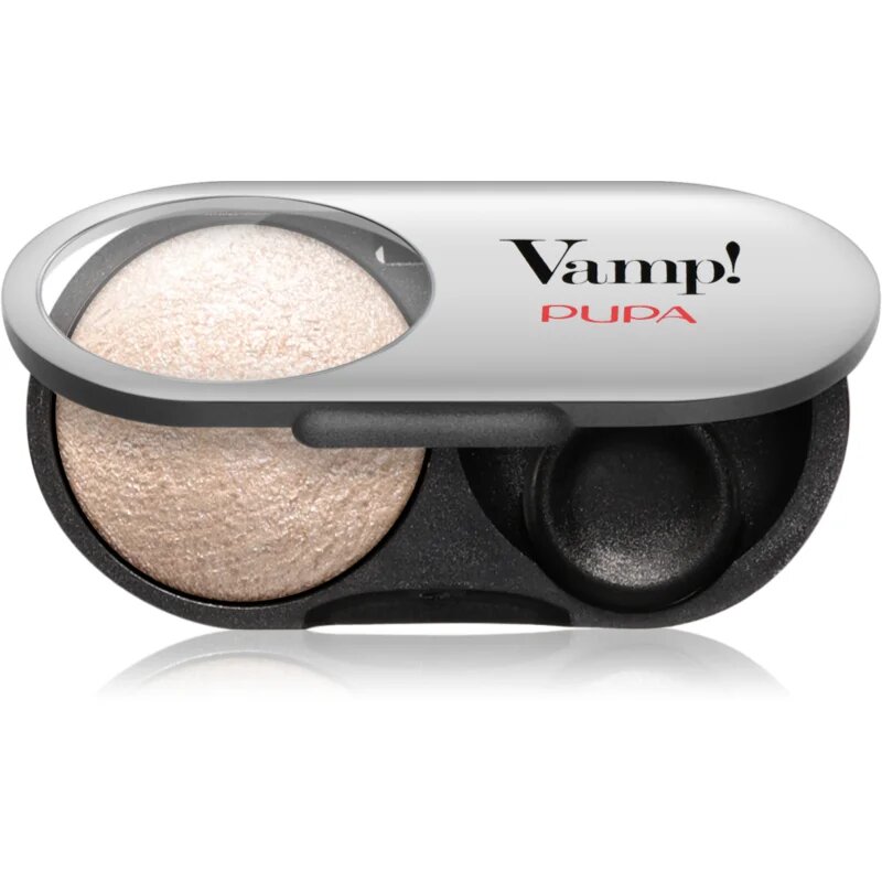 PUPA Milano Vamp! Radiant Baked Eyeshadow dolgoobstojna sijoča senčila za oči odtenek 201 - Sparkling Gold 1 g