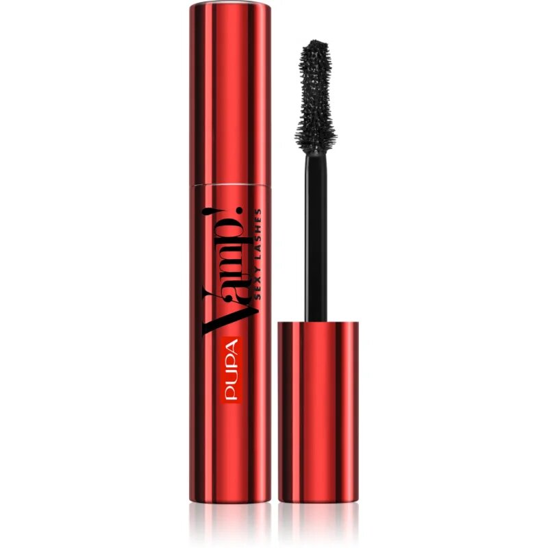 PUPA Milano Vamp! Sexy Lashes krepilna maskara za ekstremen volumen in intenziven pogled odtenek 011 Black 12 ml